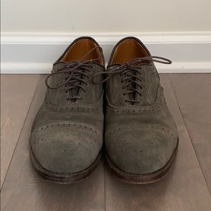 Allen Edmonds Strrand Suede Cap-Toe Oxford